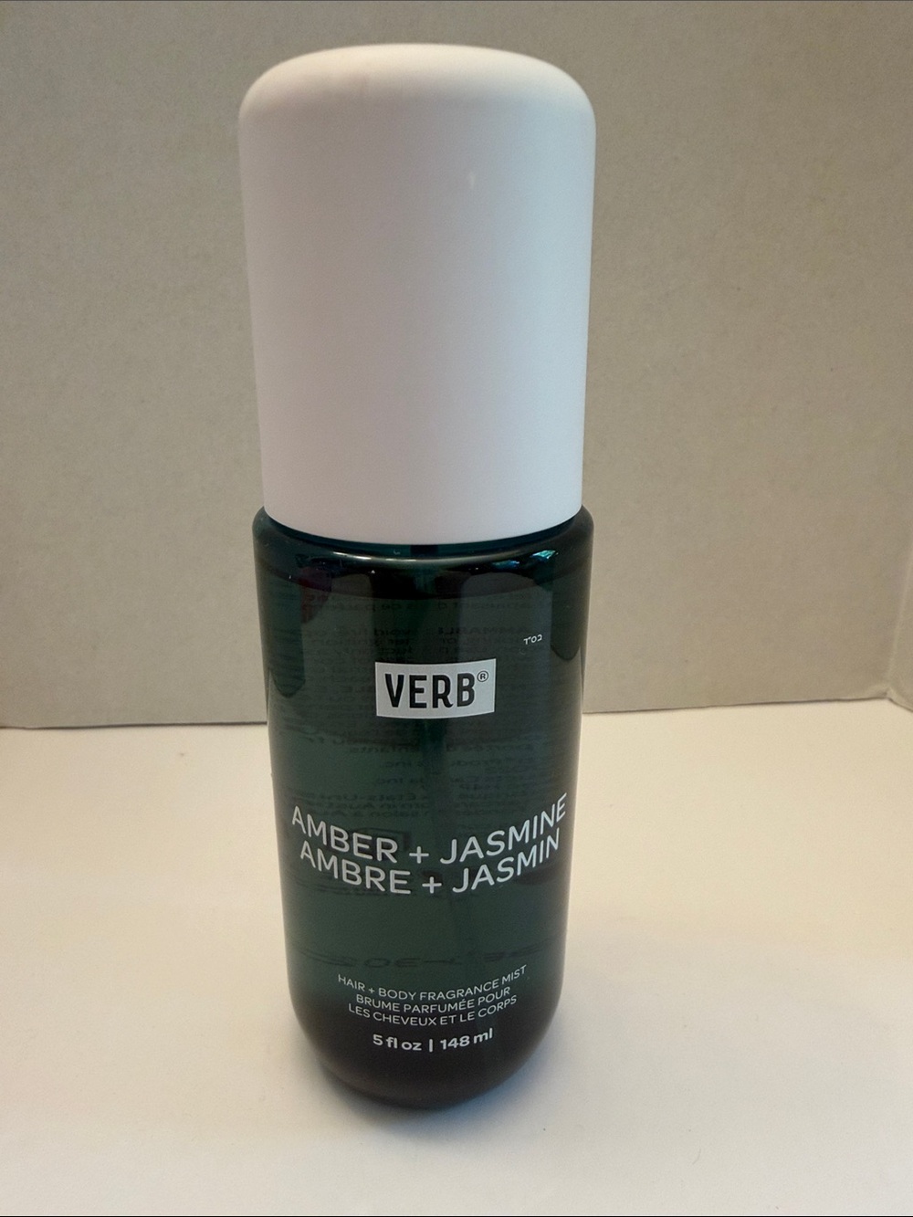 Verb Amber + Jasmine Hair & Body Fragrance Mist 5oz